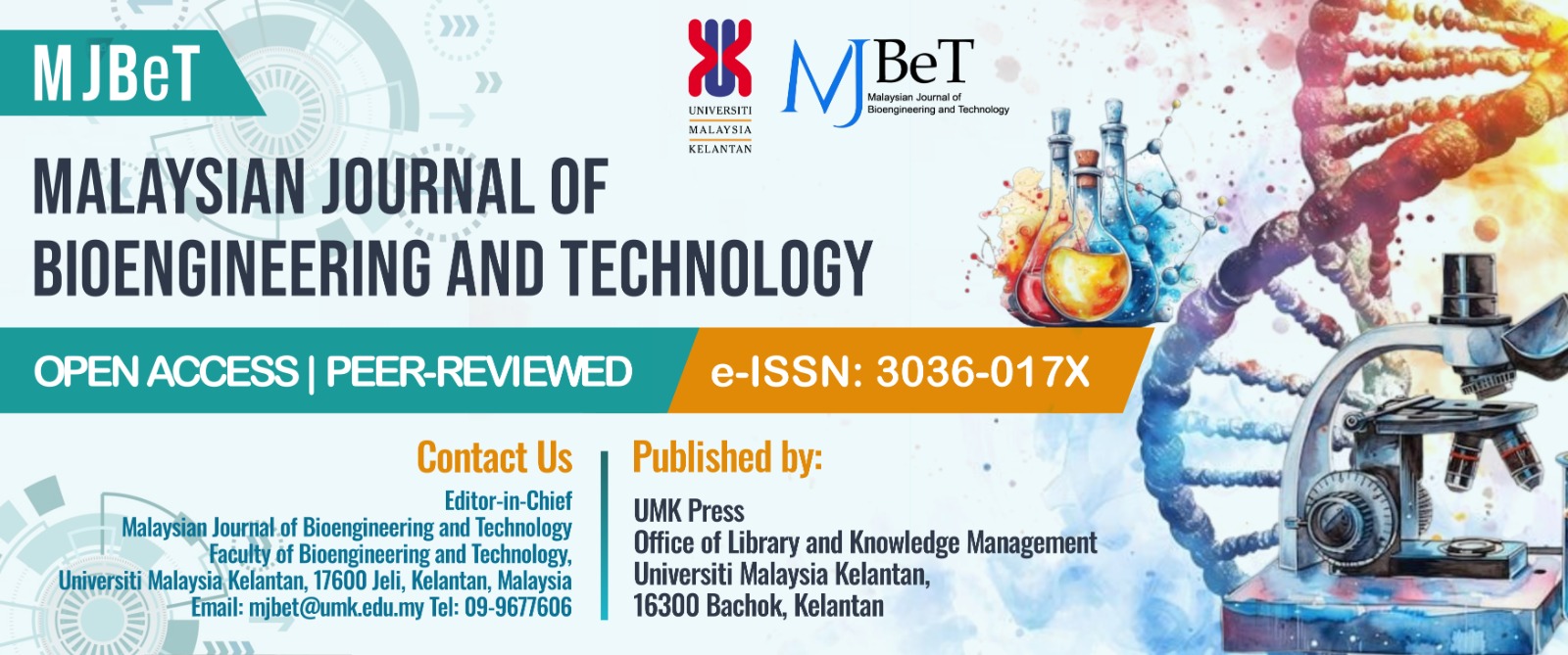 Malaysian Journal of Bioengineering and Technology (MJBeT)